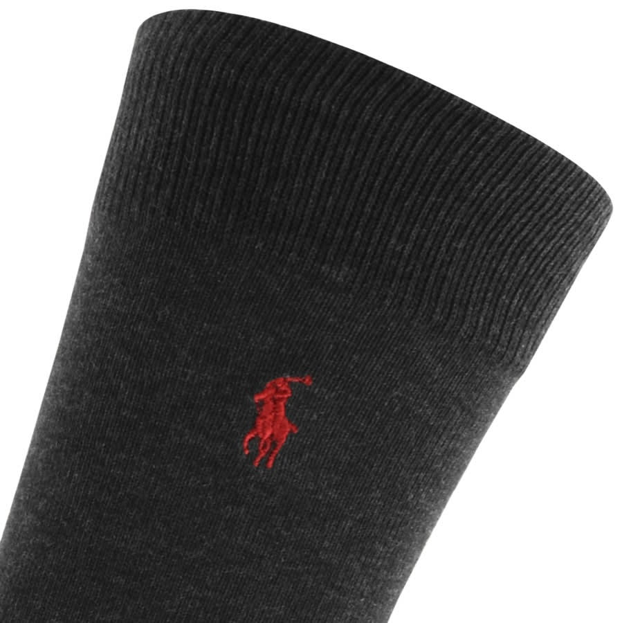 Alternative Image for ProductRalph Lauren Two Pack Socks Red3